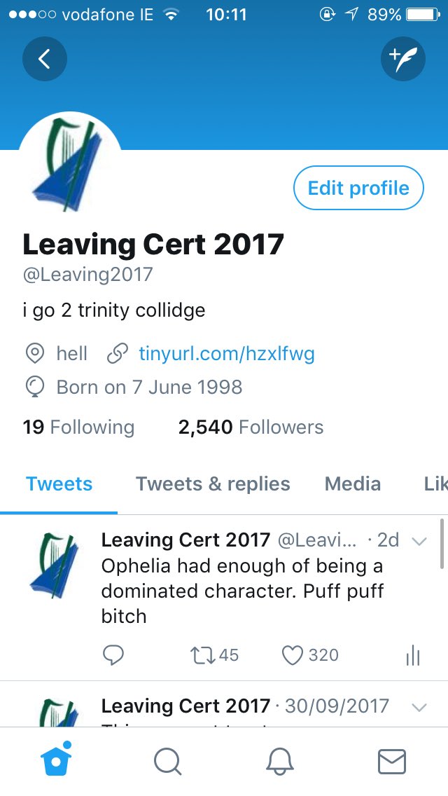 Leaving Cert 2017 tweet media