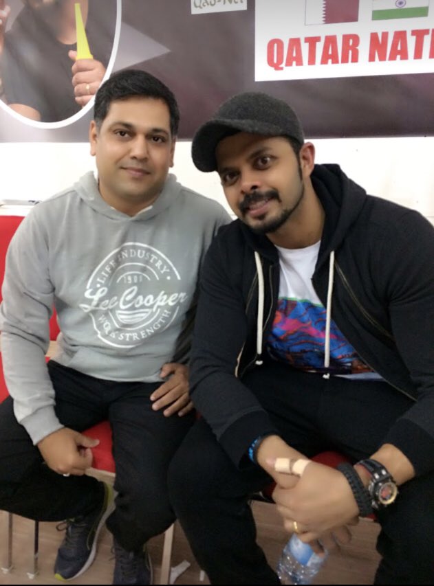 faheem_amu's tweet photo. @sreesanth36 All d vry Best Sree!! 👍😊 https://t.co/Opw4bpzDFK