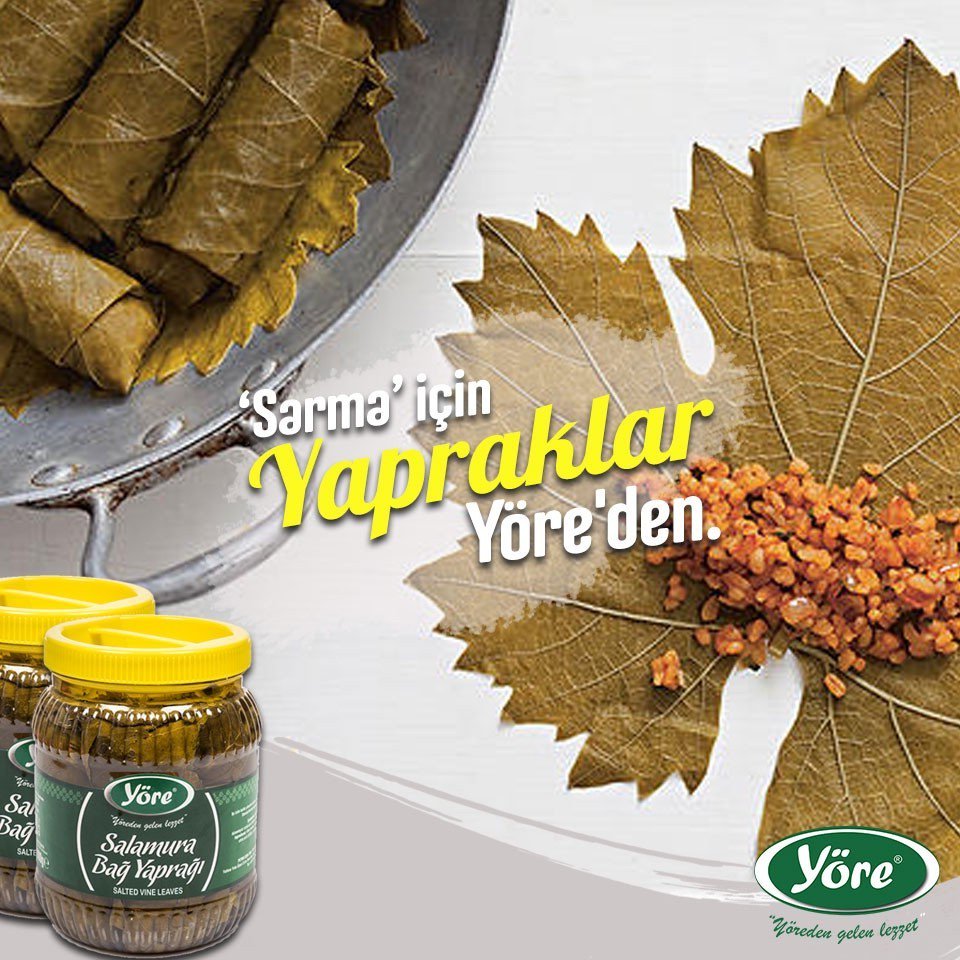 Kış hazırlıkları 'Sarma' ile daha tatlı hale geliyor. Sarma'ların tadı ise Yöre Salamura Yaprağı'ndan.