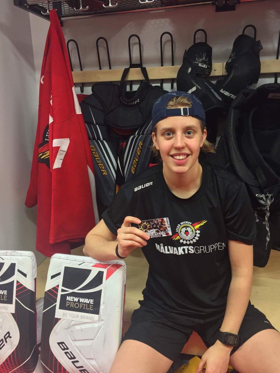 LuleaFans's tweet image. "Självklart ska man vara med, inget snack!" - @MariaOmberg