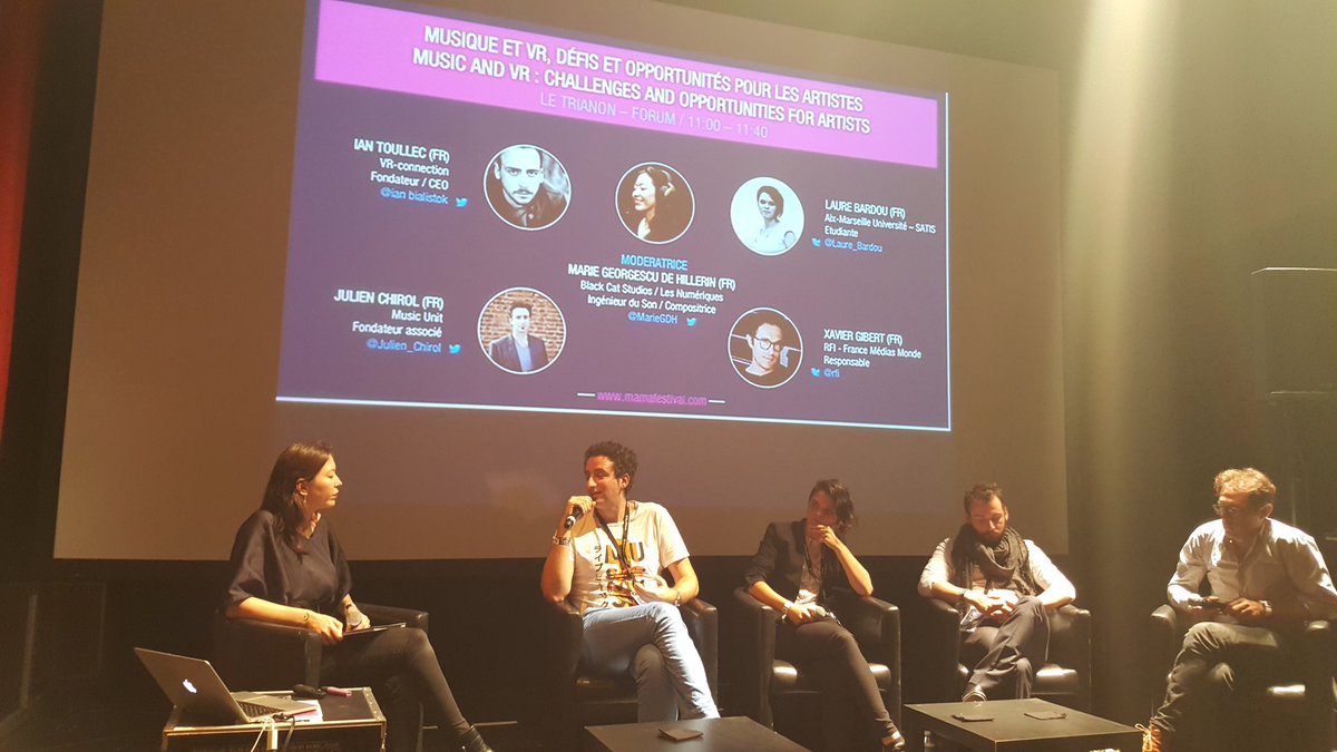 FabCulturelle's tweet photo. #MaMA17 quid des prochains tuyaux pour diffuser ces nouveaux formats binauraux ? https://t.co/LXvuJTyXIa