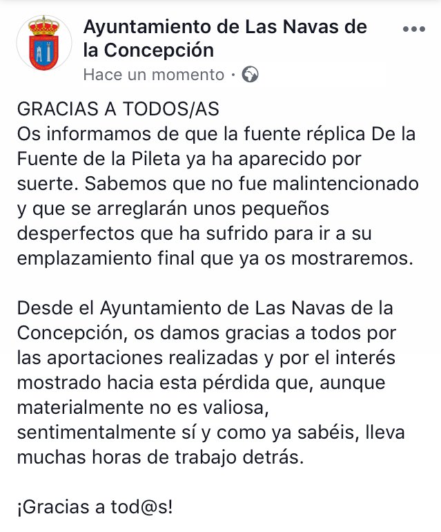 Ayto NavasConcepción (@navasayunt) on Twitter photo 