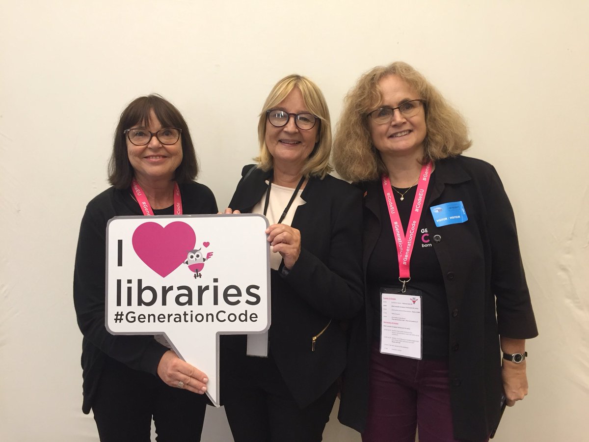 Thanks for making time to visit #GenerationCode <a href="/maritaulvskog/">Marita Ulvskog</a>