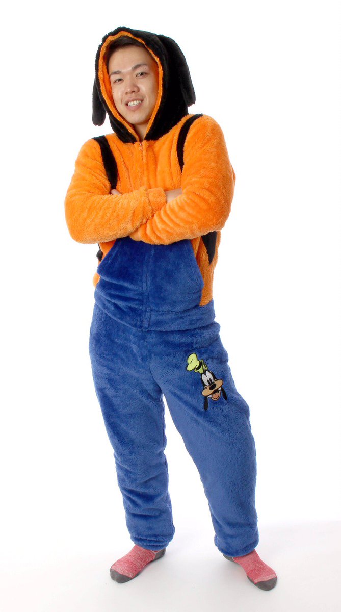 ট ইট র 塚越克美 しまむらさんから グーフィーのモコモコなりきり上下セットが登場 キャラディネートでハロウィンを楽しもう ディズニー グーフィー ハロウィン キャラディネート