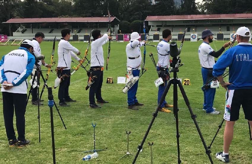 giomalago's tweet photo. Bellissime notizie dai Campionati Mondiali di tiro con l'arco... #Nespoli, #Galiazzo e #Pasqualucci sono in finale per l’oro a squadre! https://t.co/UwKd9H6yhZ