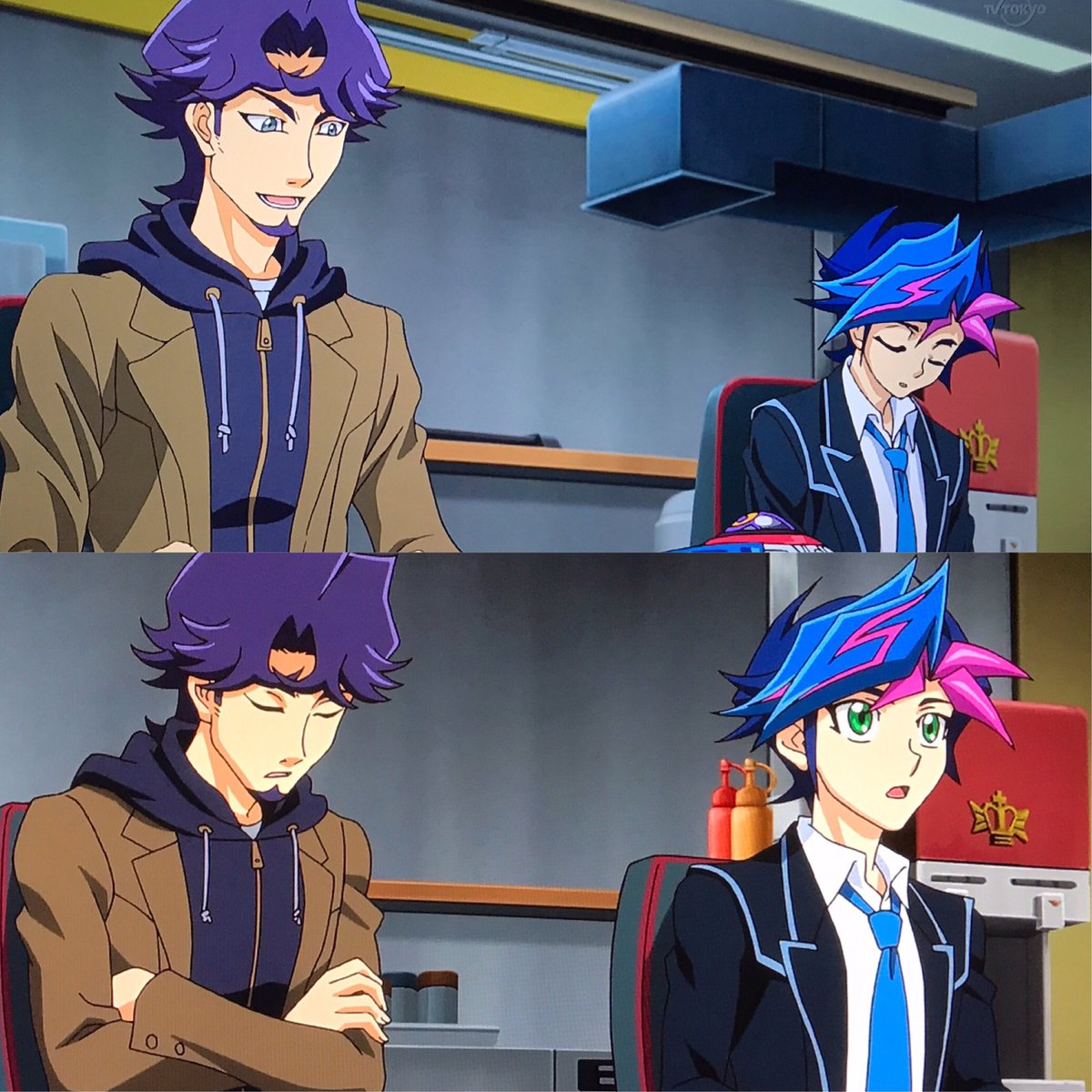 遊作と草薙さんが、チームPlaymakerの関係性が 物凄く好きなんです