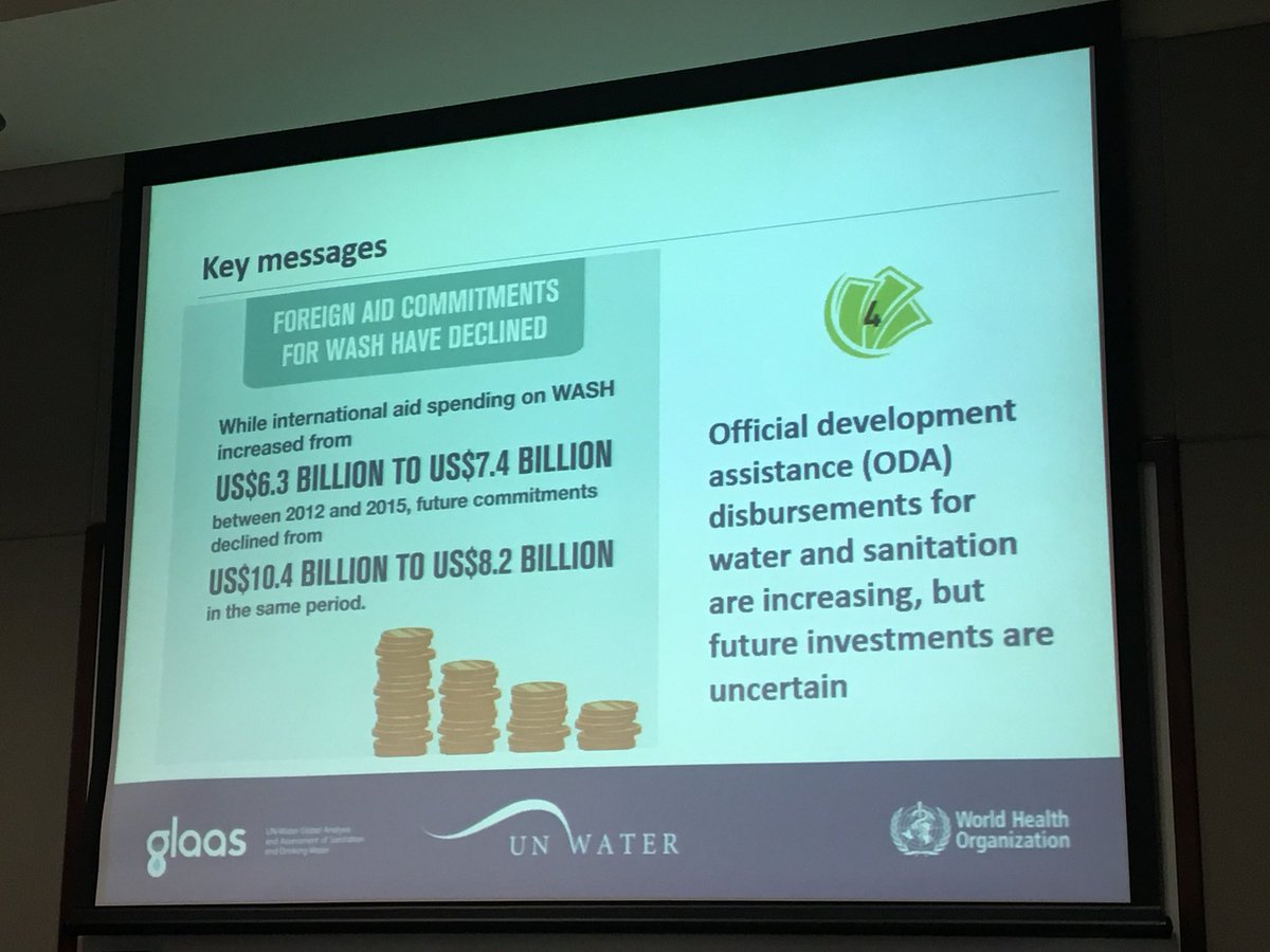 DrinkLocalTap's tweet photo. Learning about #trackfin from @WHO at #UNCWaterandHealth @WorldBankWater teaching #WASH spending - excited to see this happening! @gatesfoundation @UNICEFwater @USAID @irc https://t.co/0YJwZh5m6o
