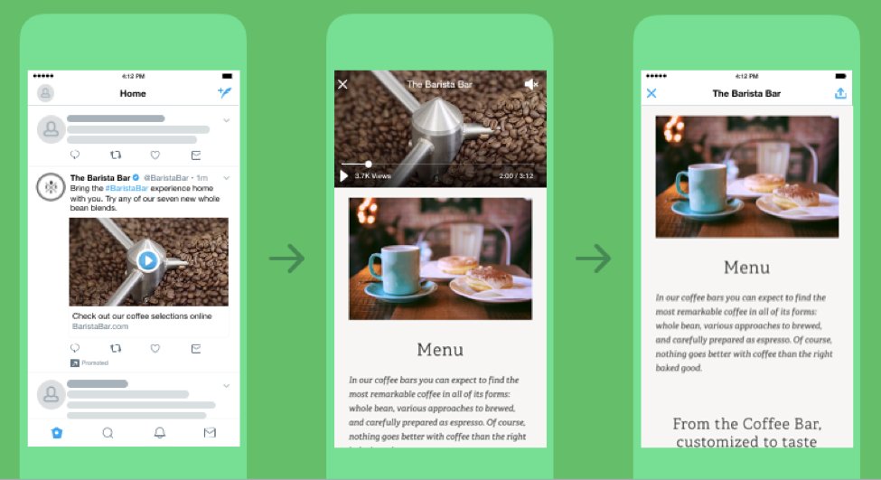 Digi_Veille's tweet photo. ⭕️ #Twitter Ads : déploiement du format Video Website Card pour allier vidéos et conversions 👉 https://t.co/Xwc2FOeHtk https://t.co/3IqnGlLFqp