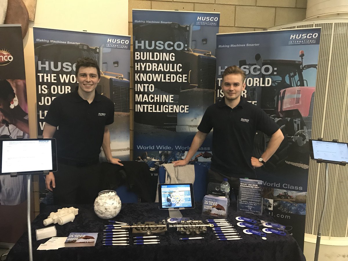 HuscoIntl's tweet photo. Come and see us at Stand 44! #LUEngFair2017 @lborouniversity @LboroEng https://t.co/oKSrG6raQO