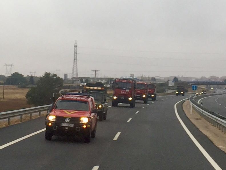 UMEgob's tweet photo. Durante el día de hoy continua el repliegue 🚒 de nuestros compañeros de los diferentes batallones a sus bases ¡¡Buen trabajo!! https://t.co/XAQUP6wvR1