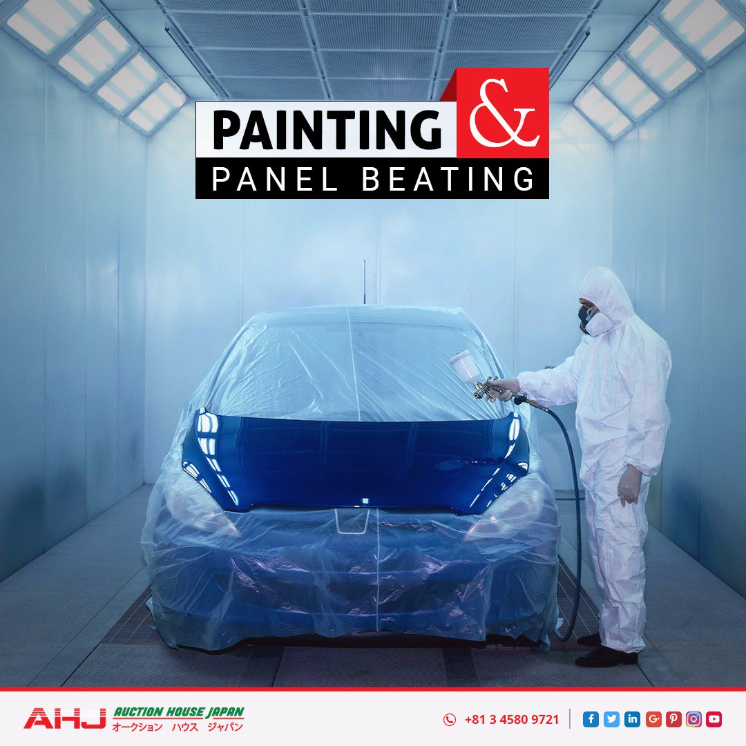 AuctionHouseJP's tweet photo. We have fully functional #panelbeating and #painting #units on our #yards.
#AuctionHouseJapan #AHJ #JapaneseCarAuction #CarAuction https://t.co/n31aSfKrvr