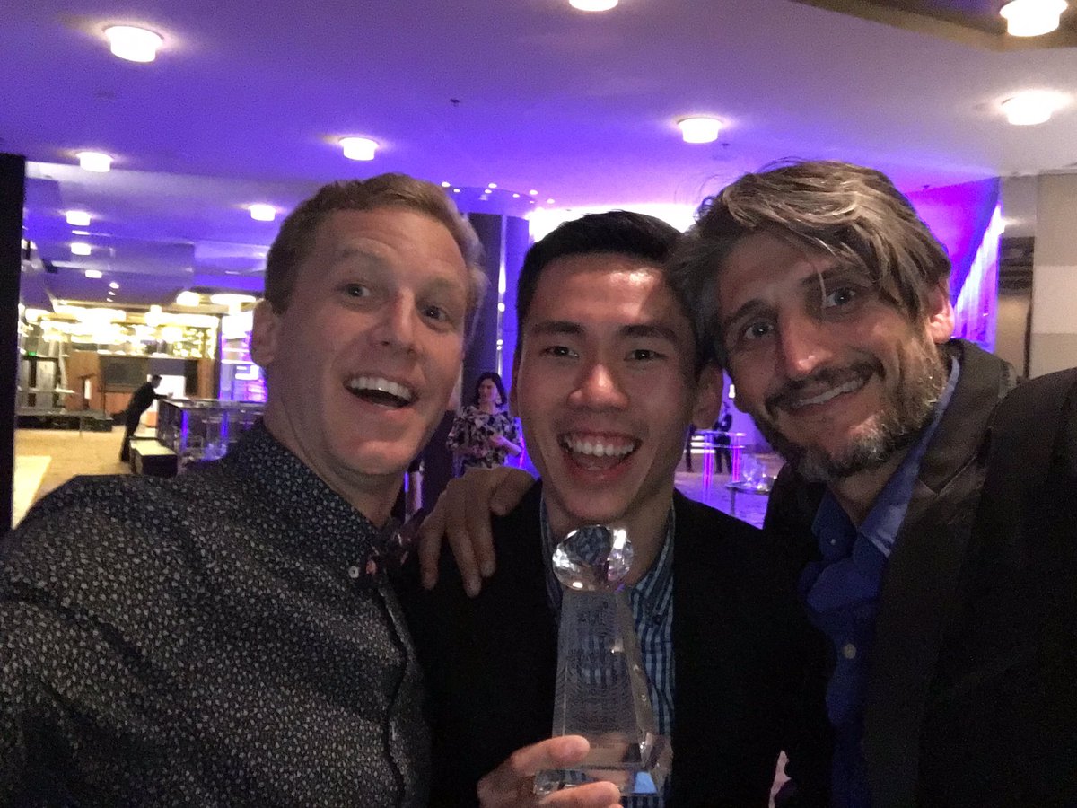 boydhicklin's tweet photo. Onya @thegembagroup winning #AmiAwards2017 for our @Toyota_Aus #goodforfooty campaign. Now that's #corporatesocialresponsibility https://t.co/KtKcVVSm66