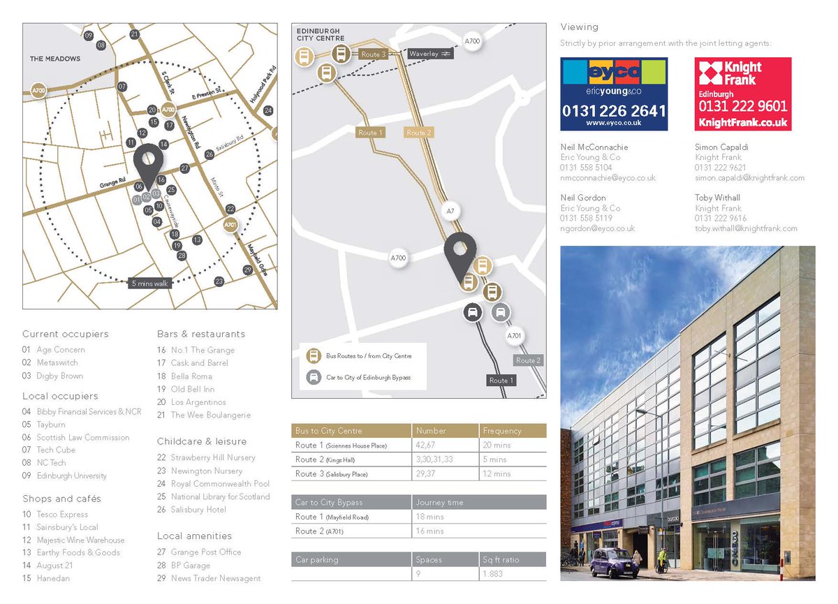 KFScotlandComm's tweet photo. #Edinburgh #offices suites available #ToLet from 3,200 sqft at #One60CausewaysideHouse #CRE
@EYCORetail @simon_capaldi https://t.co/4l0tl5q3Yk