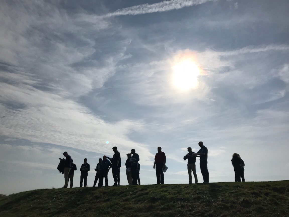 Mornings at Le Golf National ...