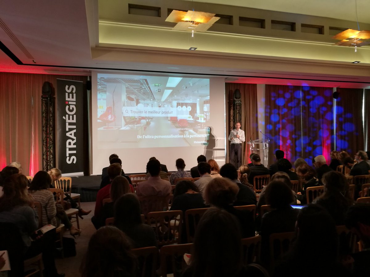 ekimetrics's tweet image. Nous sommes au #StratSummit pour présenter notre vision #DataScience Arbitrer entre ultra personnalisation et pertinence #ML #MMM #Marketing
