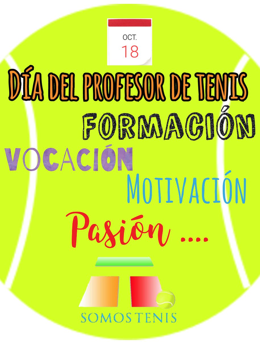 SomosTenis_es's tweet photo. Feliz día a tod@s los que que trabajáis día a día por y para nuestro deporte  ¡GRACIAS! https://t.co/6g8LIT8sFK #SomosTenis #SumandoTenis https://t.co/866m7CdYnf
