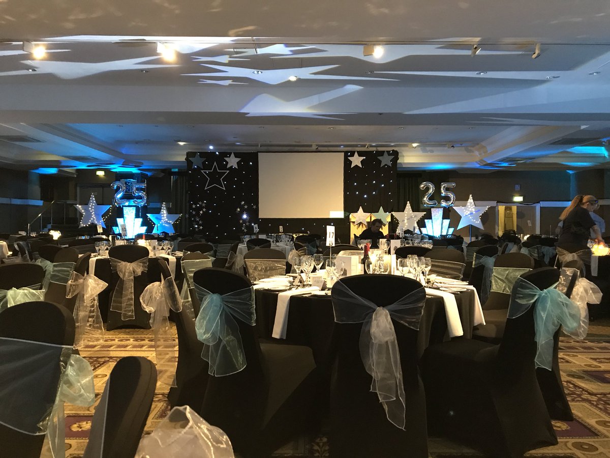 Barchester_care's tweet photo. The room is nearly ready to go! Congratulations to all divisional winners and good luck today! #BHCareawards https://t.co/57SUyH8Il6