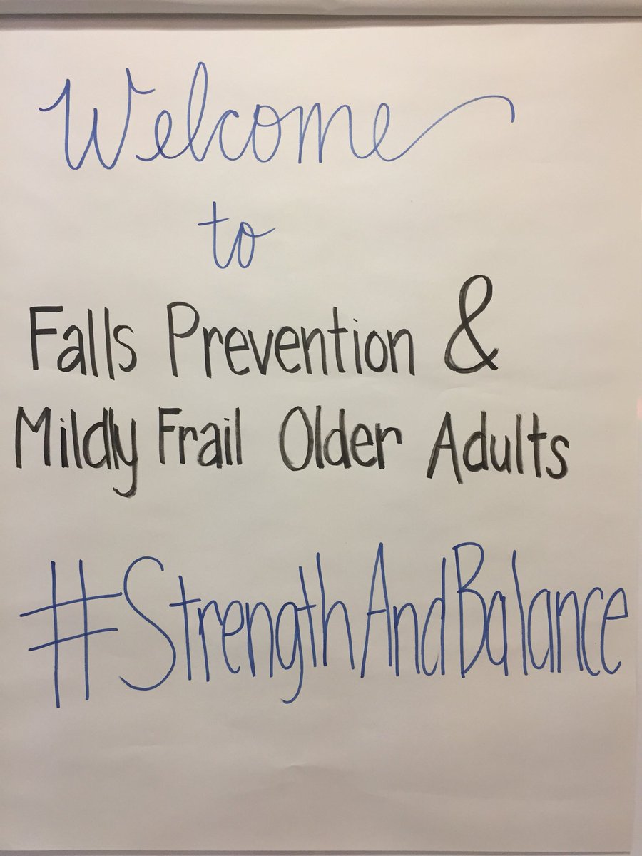 #fallsprevention #frailolderadults #strengthandbalance
