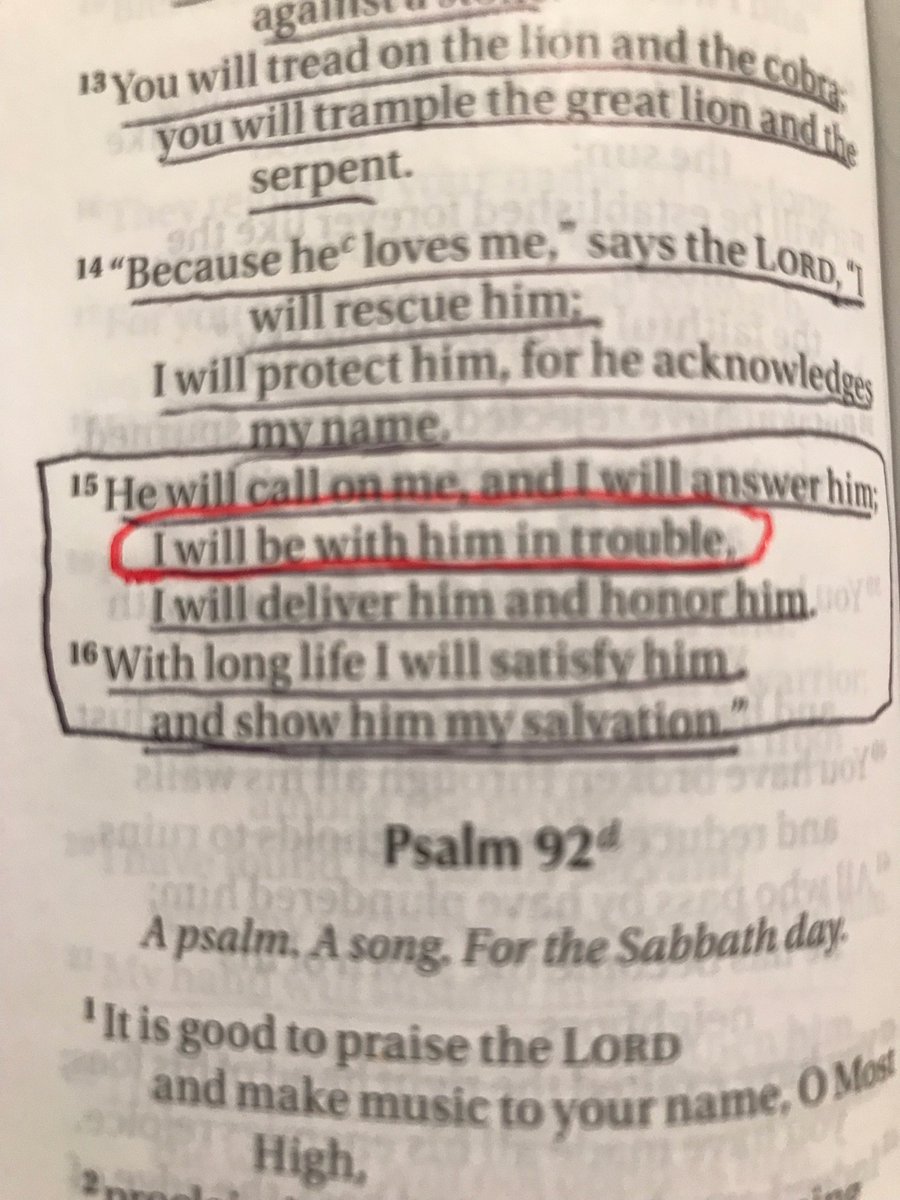 perrynoble's tweet image. In times of trouble He is closer than we could ever imagine!