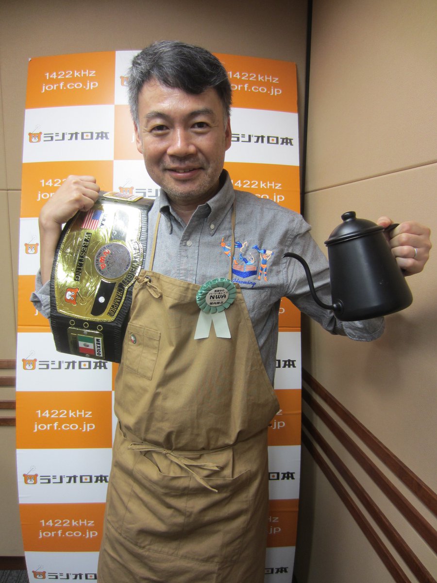 HandsomeRace's tweet image. 【ポッドキャスト】NWA本部はカフェ・ヴィヴモン・ディモンシュの堀内隆志（50）との延長戦を配信開始した。話題はマスターとお客のように気ままに転がる。配信期間は2か月限定。（番記者）#美獣　blog.jorf.co.jp/bijuuradio/201…