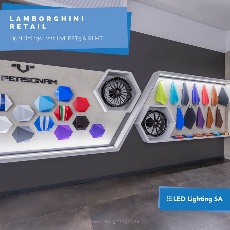 LEDLightingSA's tweet photo. #Lamborghini retail showroom fitted with our FRT5 and RI MT product. #led #Lightingdesign #Ledlights #ledlightingsa #beautifullights #lights https://t.co/3wsrUSCTjO