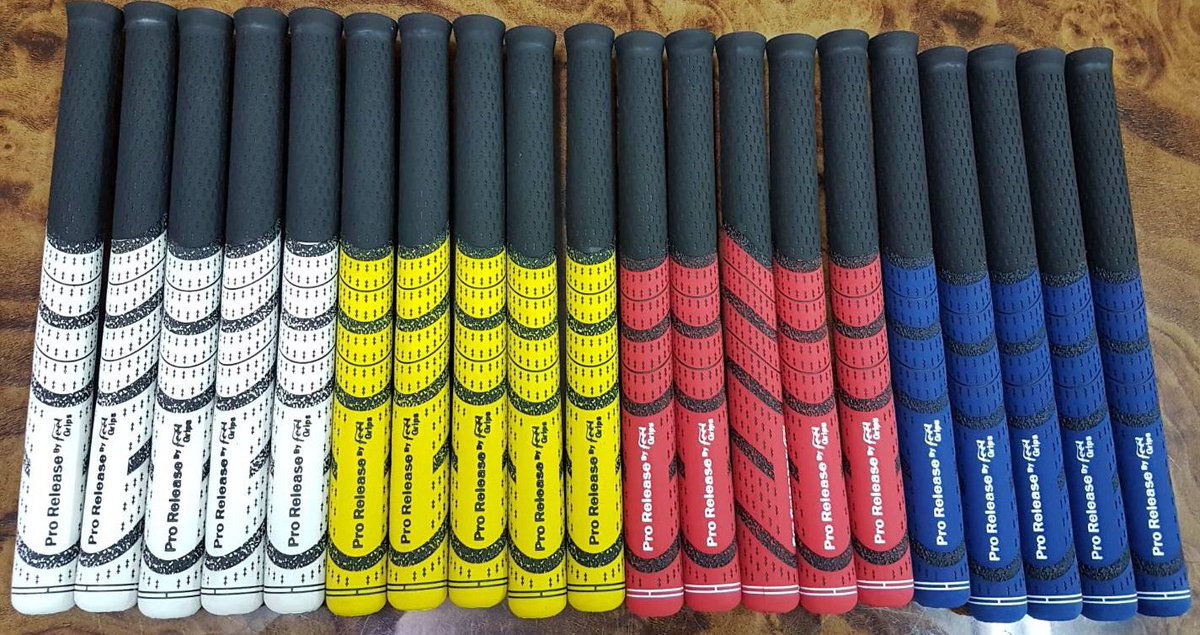 FEELGRIPS's tweet photo. Feel Grips GEN2 Designer Series Full Release Grips available soon.  Preorder a set and receive a FREE Feel SBST putter Grip.
@golf @golf https://t.co/KcCkqjtKxi