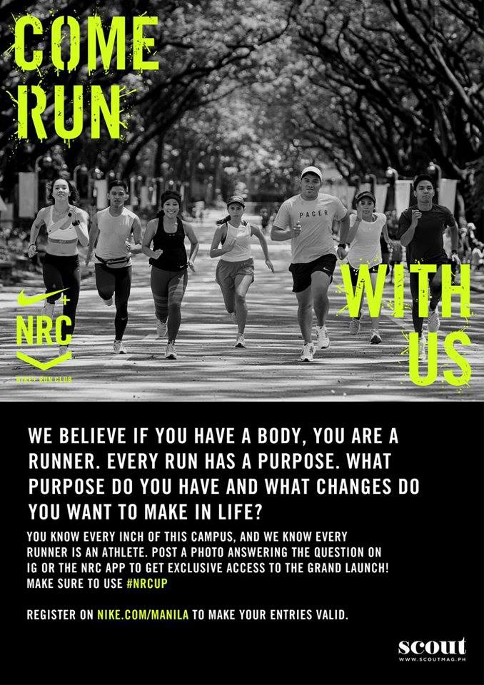 CelinaRevalde's tweet photo. What purpose do you have and what changes do you want in life? Answer with a photo on Instagram or the Nike+ Run Club app. Use #NRCUP https://t.co/EtQTWmNtyt