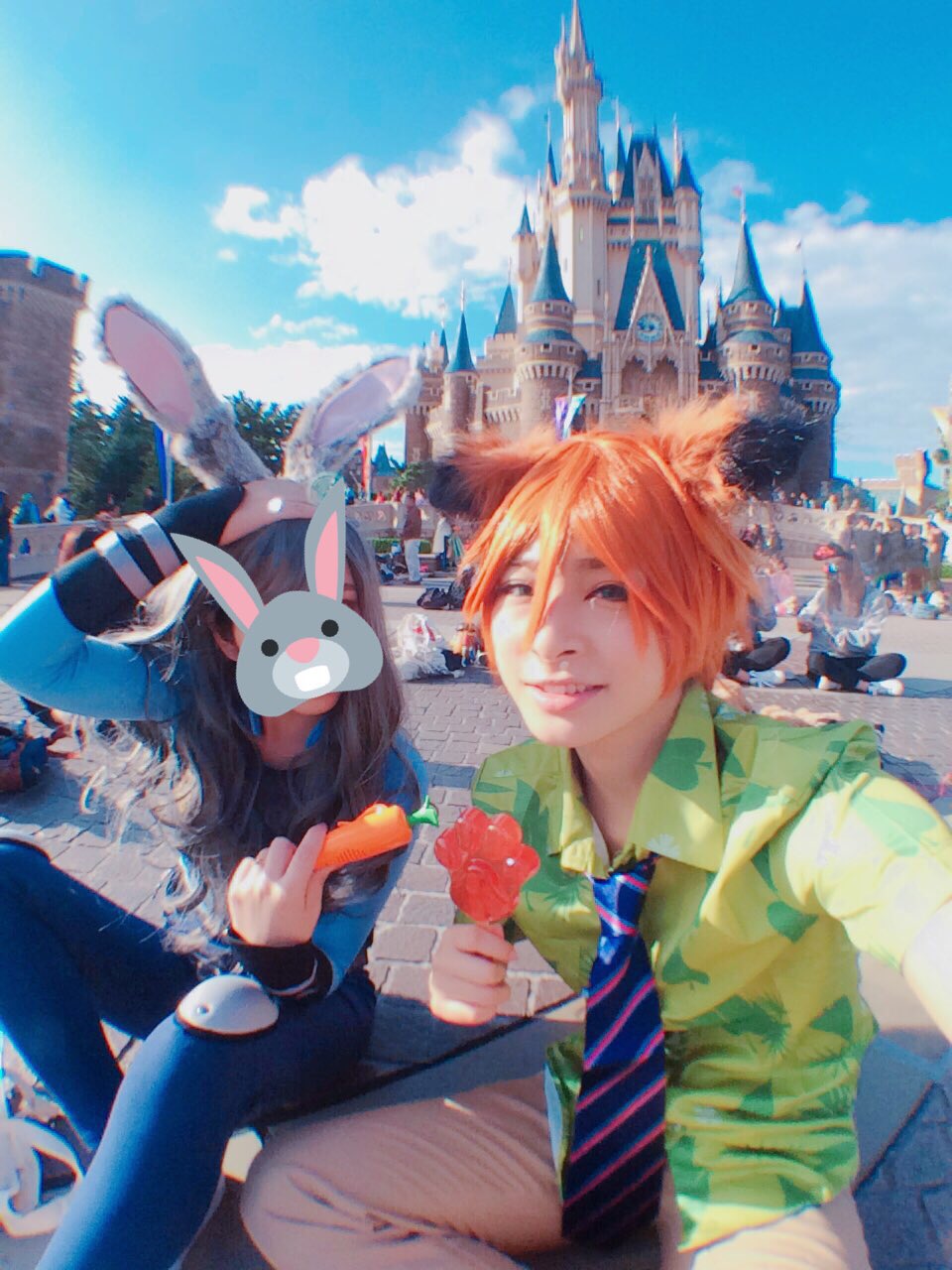 みりん卍 コスプレ初投稿 擬人化注意 ズートピア 初心者レイヤーさんと繋がりたい 初心者レイヤー Disneyhalloween Dハロ ディズニーハロウィン17 ディズニーランド ズートピア ジュディ ニック ジュディニク ディズニー好きと繋がり