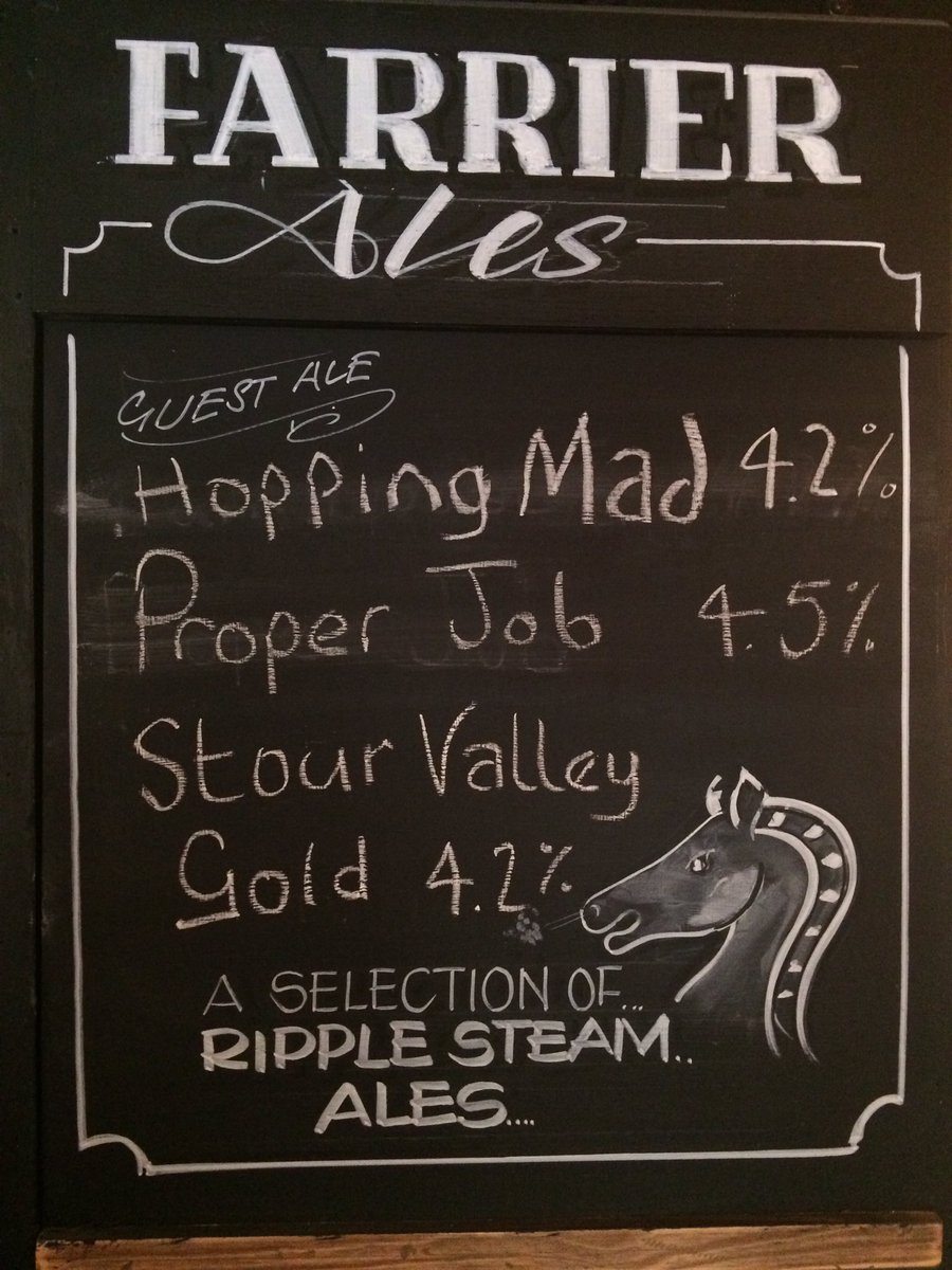 Today's Ales from 12 noon. All at £3 <a href="/Deal_Town/">Deal Town</a> <a href="/caskmarque/">Cask Marque</a> <a href="/DDSCAMRA/">CAMRA - Deal, Dover & Sandwich</a> <a href="/DealHopFarm/">DealHopFarm</a> <a href="/ripplebrewery/">Ripple Steam Brewery   \ (•◡•) /</a> <a href="/ProtectPubs/">Protect Pubs #SaveOurPubs</a>