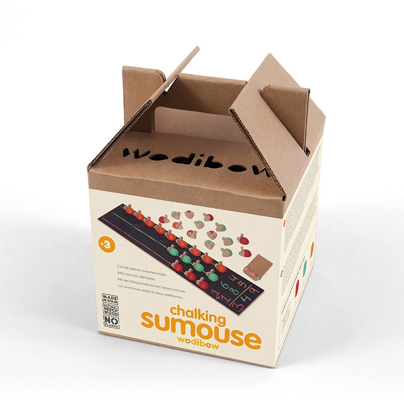 Con el nuevo #chalkingsumose aprendes a sumar jugando con ratones. With the new #chalkingsumose you learn how to sum up playing with mice. 🐭