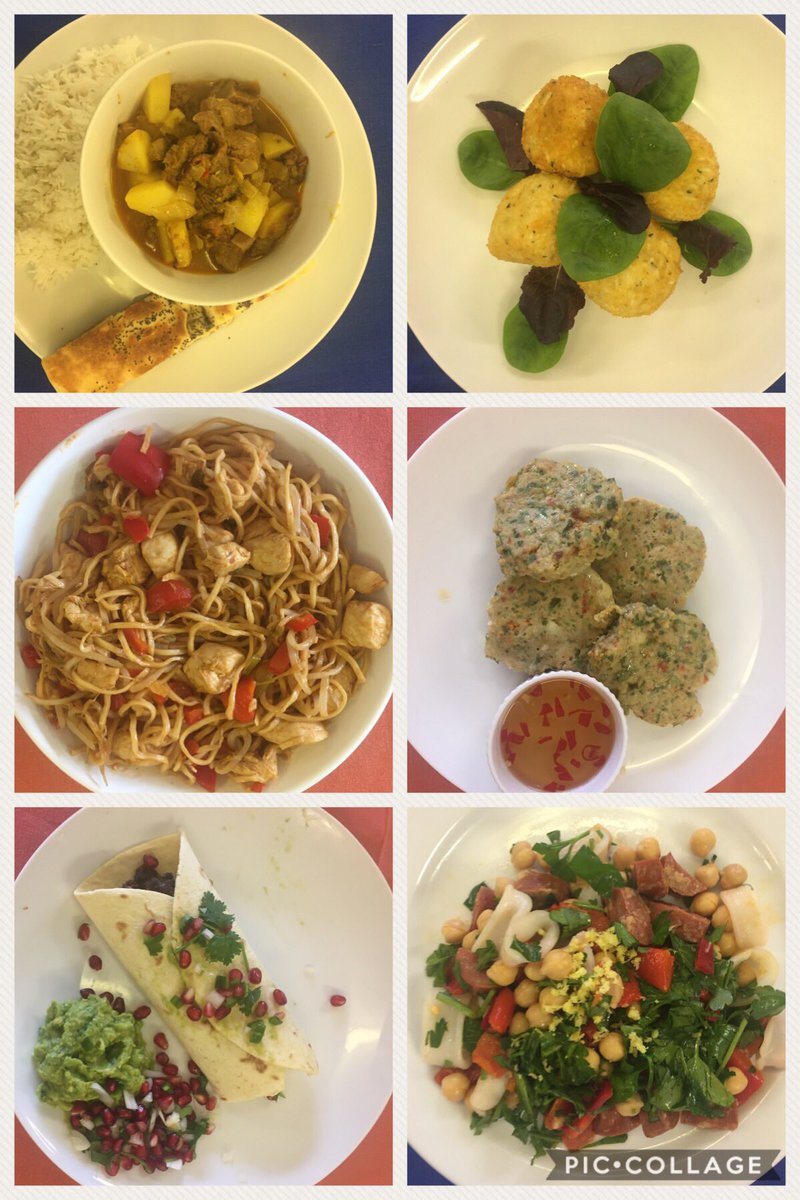 Well done to Year 9 who completed their final practical assessment in Food Technology! #culturalfoods