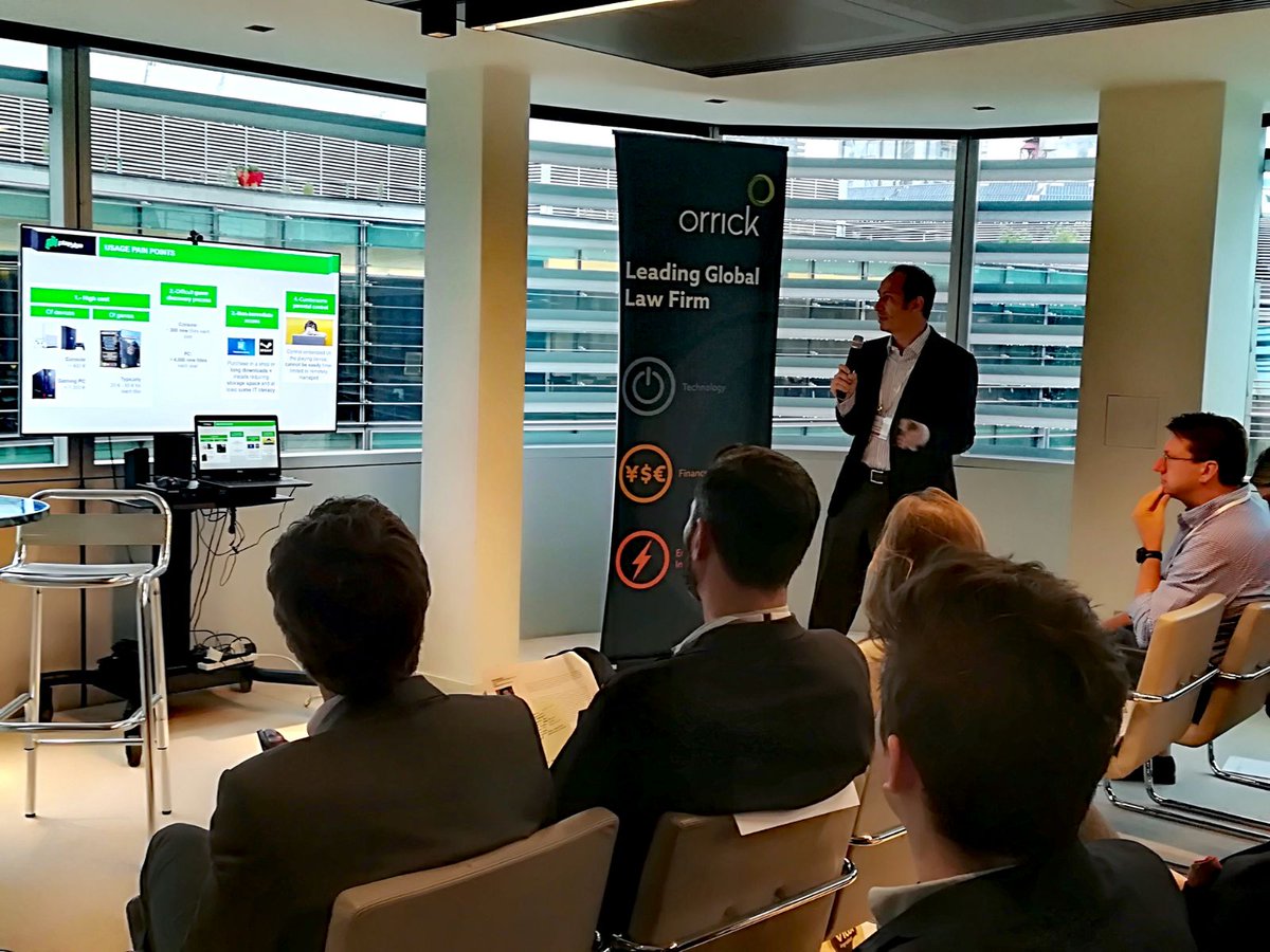 TechTourHQ's tweet photo. .@PlayGigaOficial &amp; @hemavgroup presenting at #DTSL17 https://t.co/R28Ynov4zC
