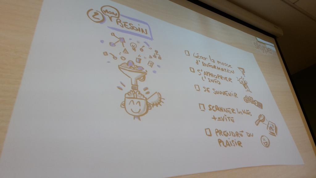 Moooodyboy's tweet photo. Merci @jcarreaud de nous pousser à devenir des "Léonard de Vinci" #sketchoting #DigitalAXA 👍👍✒ https://t.co/GckNjYzypc