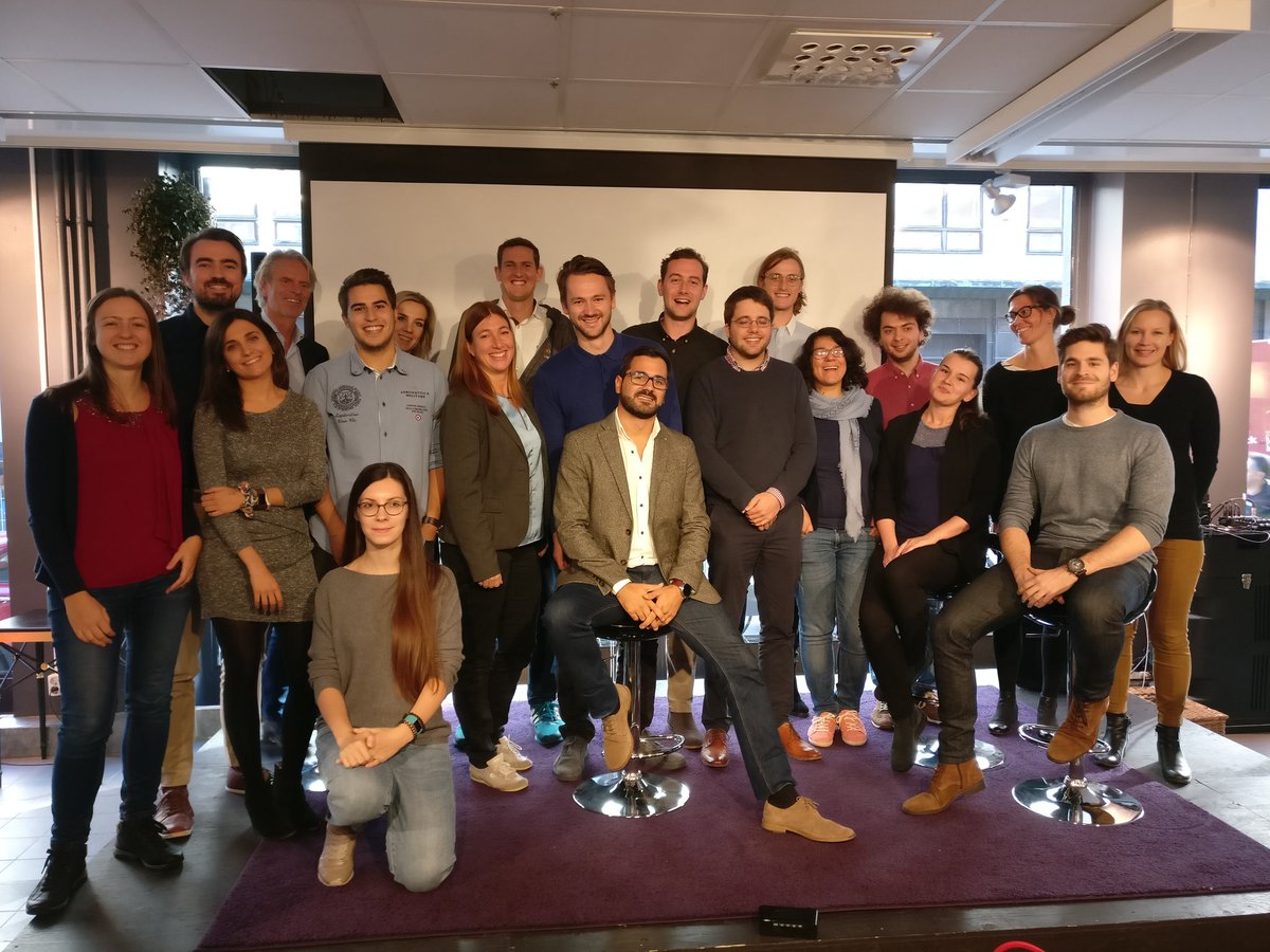 The awesome <a href="/EITHealth/">EIT Health</a> #launchlab crew rocketing from pitch to pitch through Europe