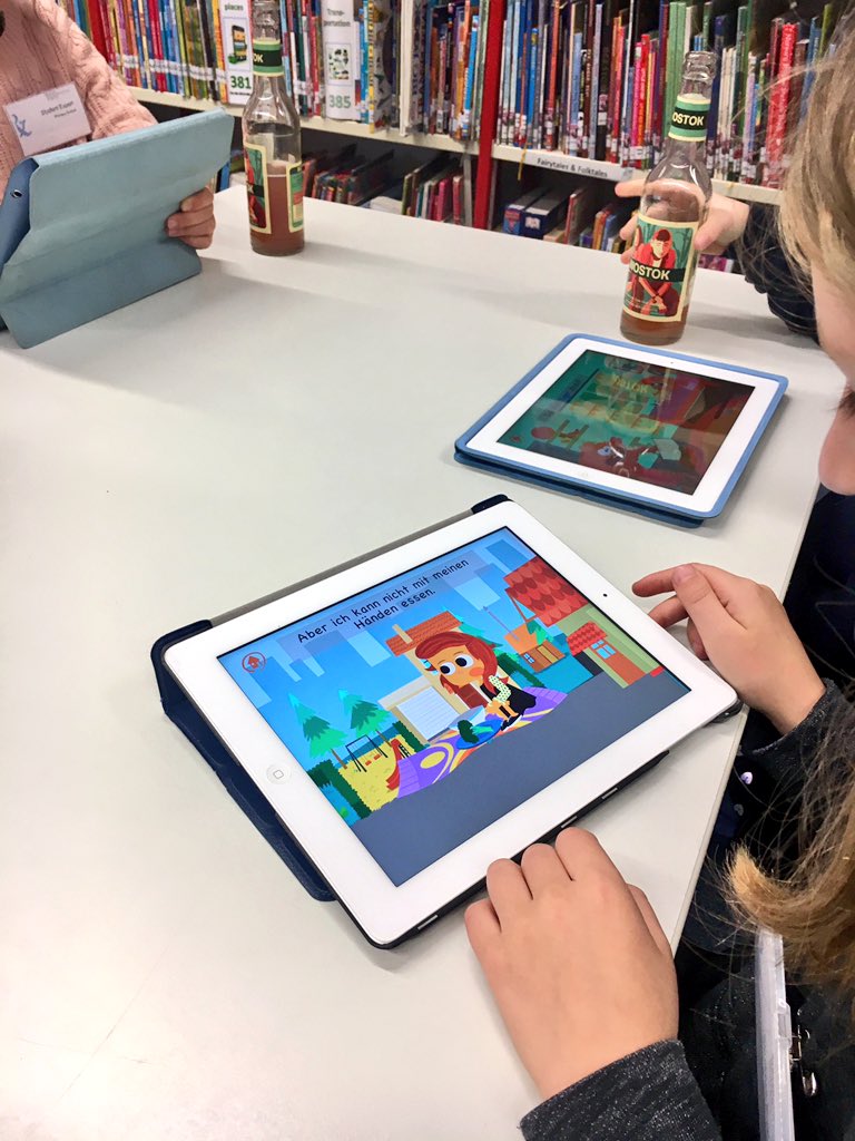 JenOFee's tweet photo. Our @BMSPrimary students had great fun at the #HeyMonster app @BMSPrimary launch event today! Great to welcome @TechSpaghetti @DeutscheBank https://t.co/0Wy4G0A0Q8