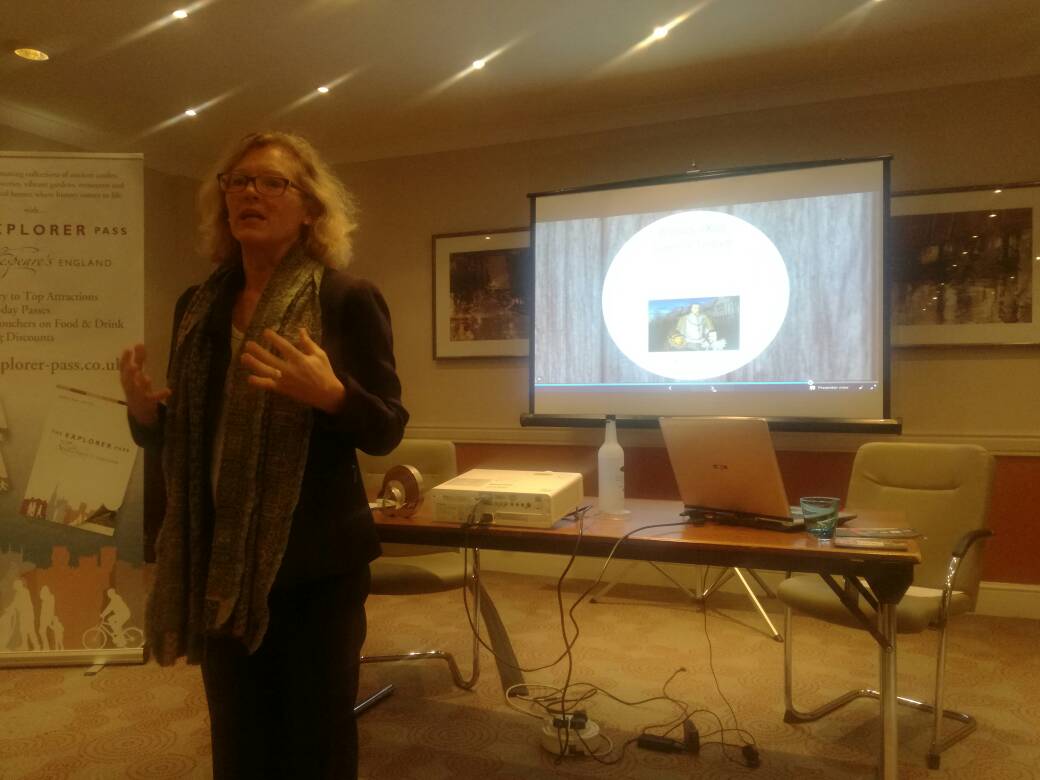 SEnglandBiz's tweet image. Heidi, Master at @LordLeycester, tells us about the origins of the King James I Festival, featuring many of Warwick&apos;s biggest attractions