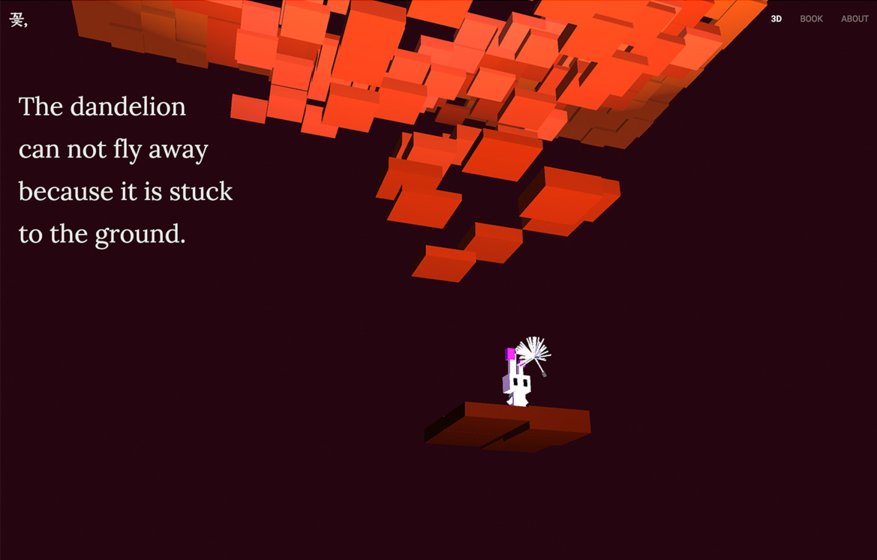 Cute WebGL interactive story → flower.302chanwoo.com/interactive
by <a href="/302chanwoo/">302chanwoo</a>