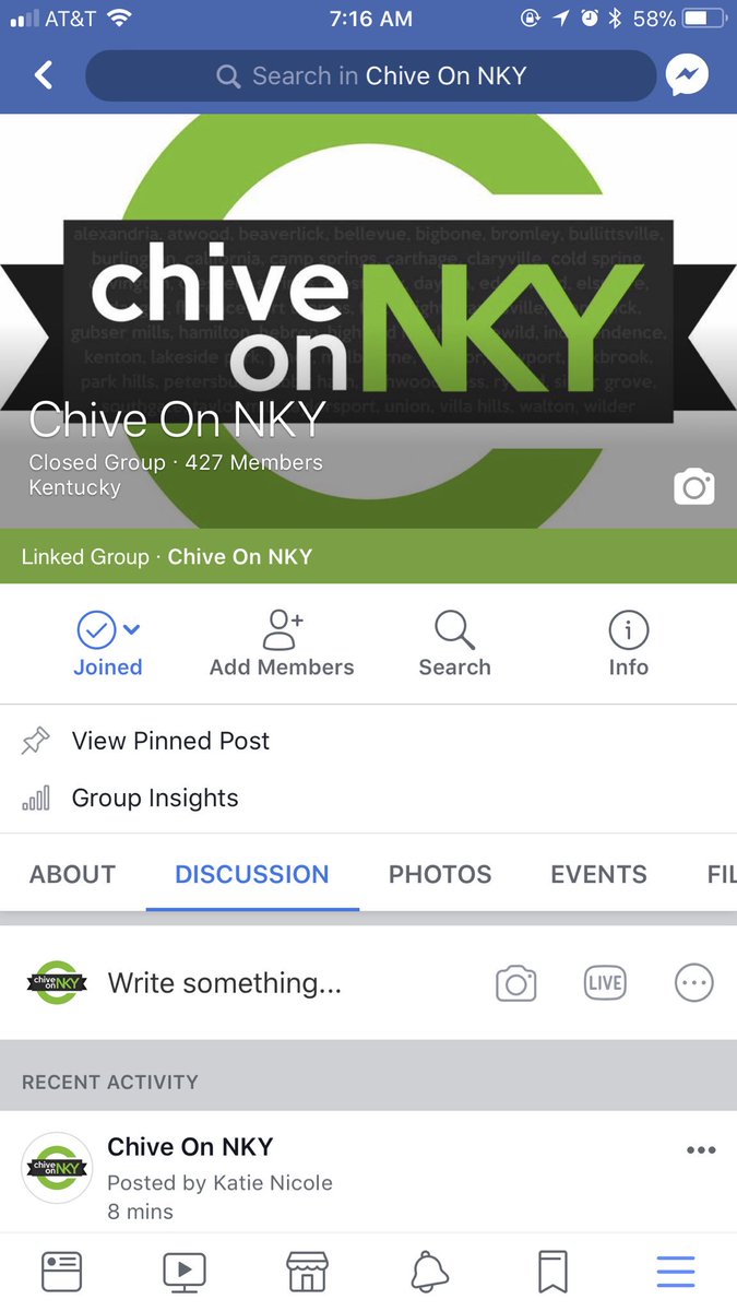 nkychive's tweet photo. Hello beautiful people!!! You all should go and find out closed group on Facebook Chive On NKY!!!!! We’re really fun!!! https://t.co/0MeeBMwrCG