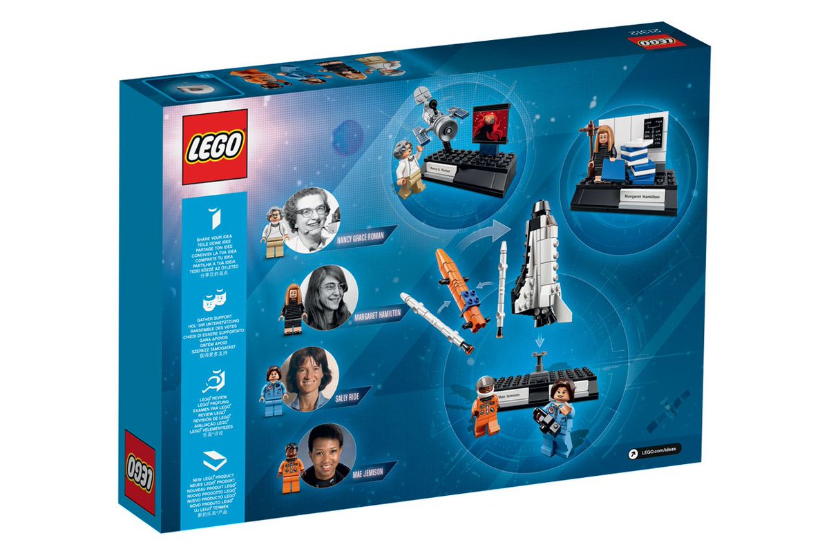 The wait is almost over! Here is the final design for the <a href="/LegoNASAWomen/">Lego Women of NASA</a> set, going on sale worldwide Nov. 1: lego.build/2ywCdyM
