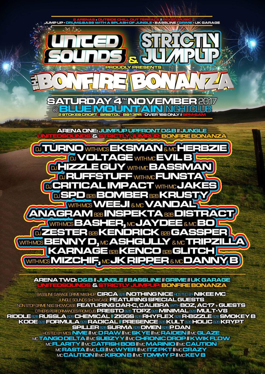 Saturday 4th November 
At blue mountain bristol 
The bonfire bonanza 🔥
Event page ⬇️
facebook.com/events/4628795…
Ticks⬇️
bristolticketshop.co.uk/eventdetails.a…