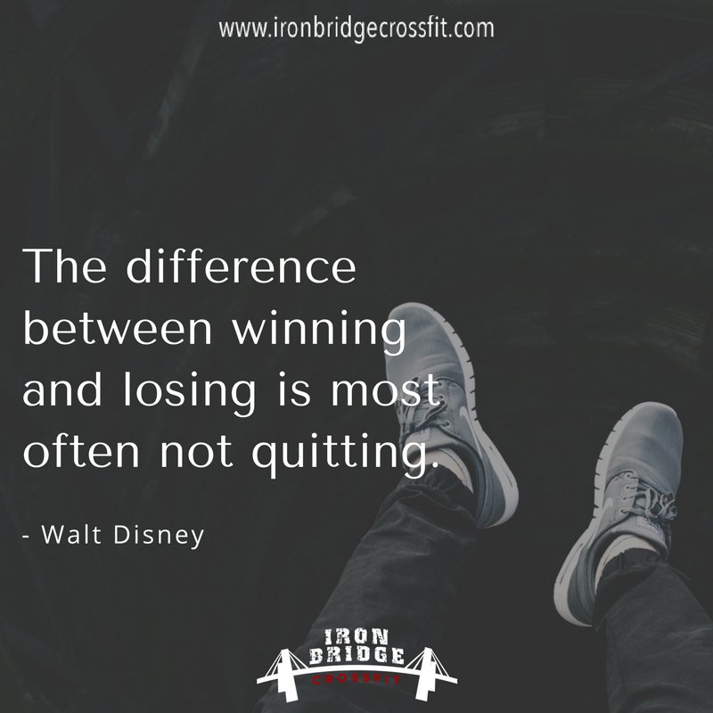 IronBridgeCF's tweet image. The diffrence between winning and losing is most often not quitting. ow.ly/qNNc30bFln3