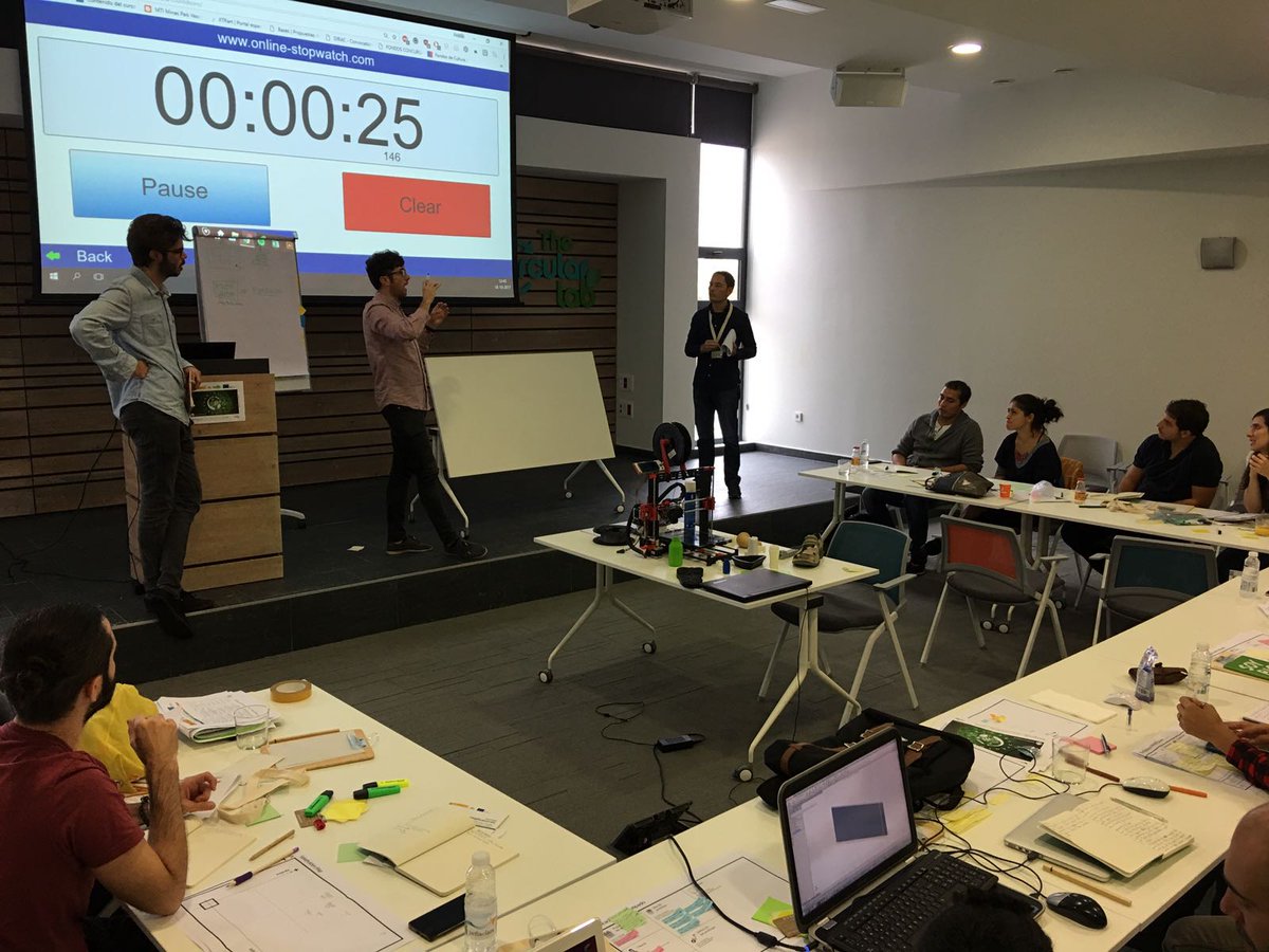 ineditinnova's tweet photo. Sesión de feedback de hipótesis en #PrototipaCircular https://t.co/mvzBA9qyL3