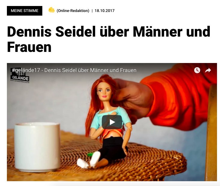Testgelaende's tweet photo. Auf dem #gelände17 haben wir uns mit Dennis unterhalten. Über #Frauen, #Männer, #Unterschiede und #Gemeinsamkeiten.
https://t.co/HPDyLLwxJ4 https://t.co/hIE4VajJTw