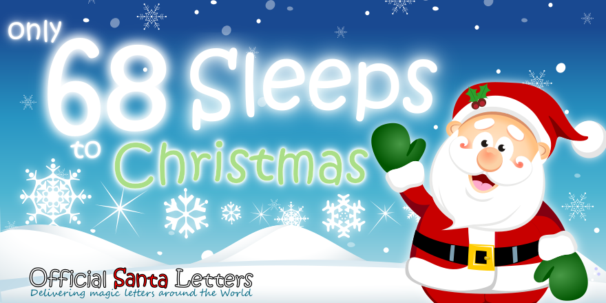 OfficialSanta's tweet photo. RT if you're getting excited
🎅🏻🎄☃️🦌🎁🎅🏻🎄☃️🦌🎁🎅🏻🎄
 ONLY 68 SLEEPS  TO #CHRISTMAS
🎅🏻🎄☃️🦌🎁🎅🏻🎄☃️🦌🎁🎅🏻🎄
#CountdownToChristmas
#HoHoHo https://t.co/3CYPSQSN32