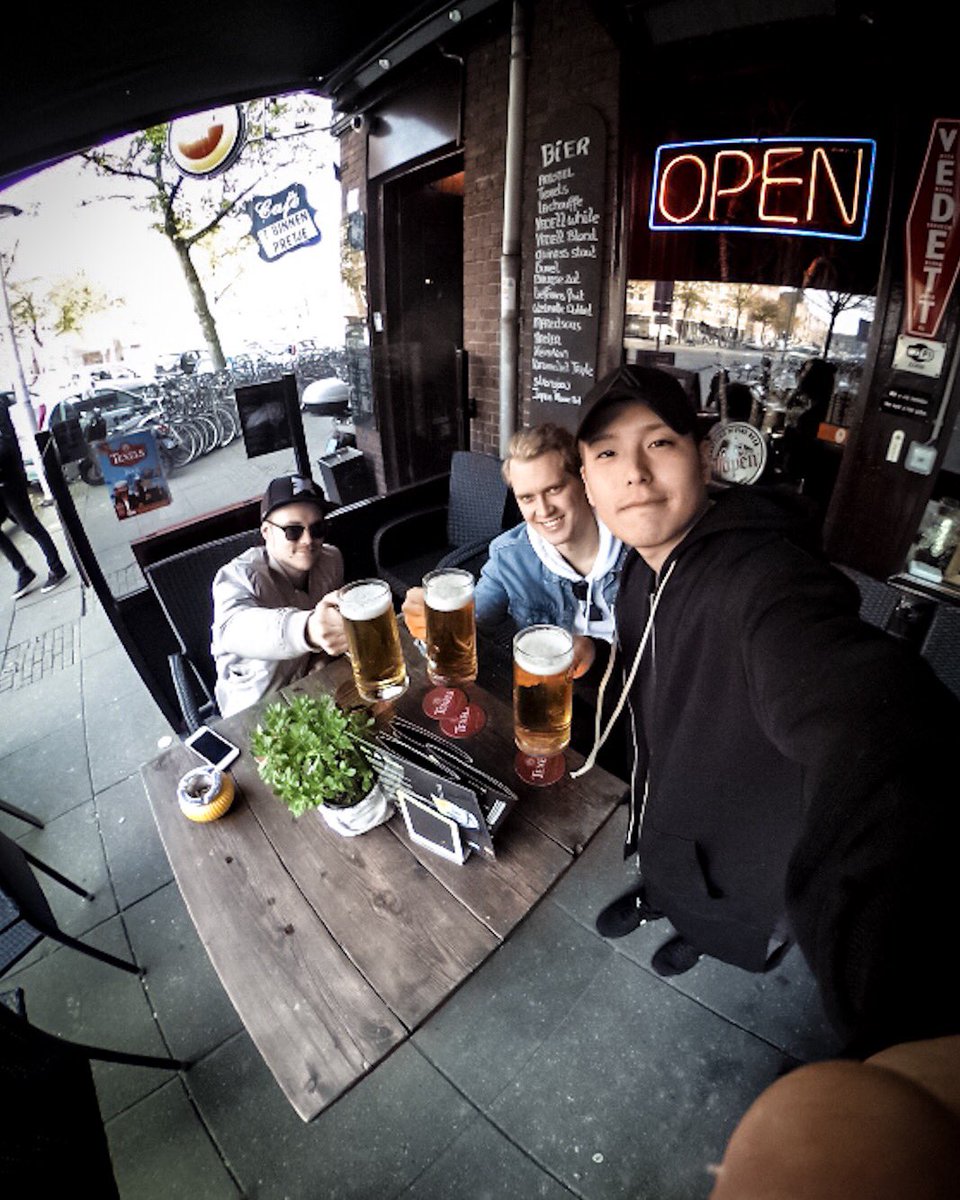 thisisnorii's tweet photo. Cheers Swedish my boys @ROBandJACK !
Good see you guys again in Amsterdam🇳🇱
#robnjack #NoriyukiOmoto #NORII #amsterdam #sweden #japan https://t.co/Tr4dletYCf