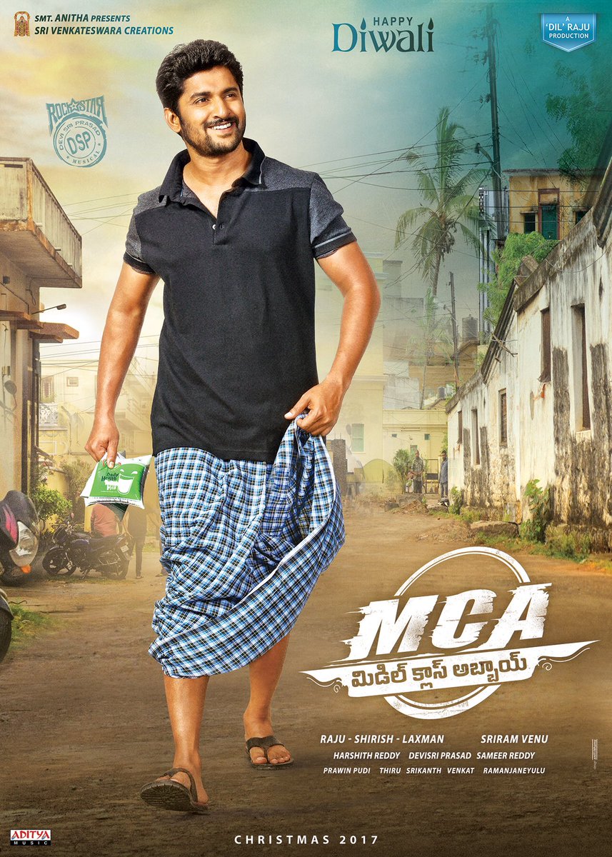 NameisNani's tweet photo. Andhariki Deepavali Subhakankshalu :)
Mee
Middle Class Abbai
#MCAFirstLook is here ... https://t.co/oebfZtWCGu