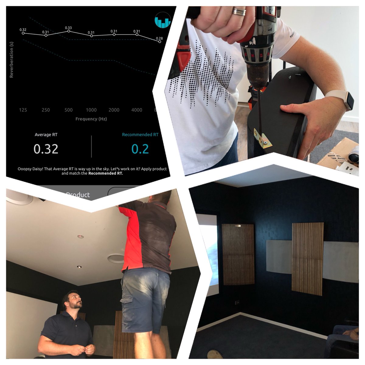 cogworksIO's tweet image. #results for Stratus’s #goldcoast #krix cinema room. @Artnovion taming the #MX20 #liveinstall #avtweeps