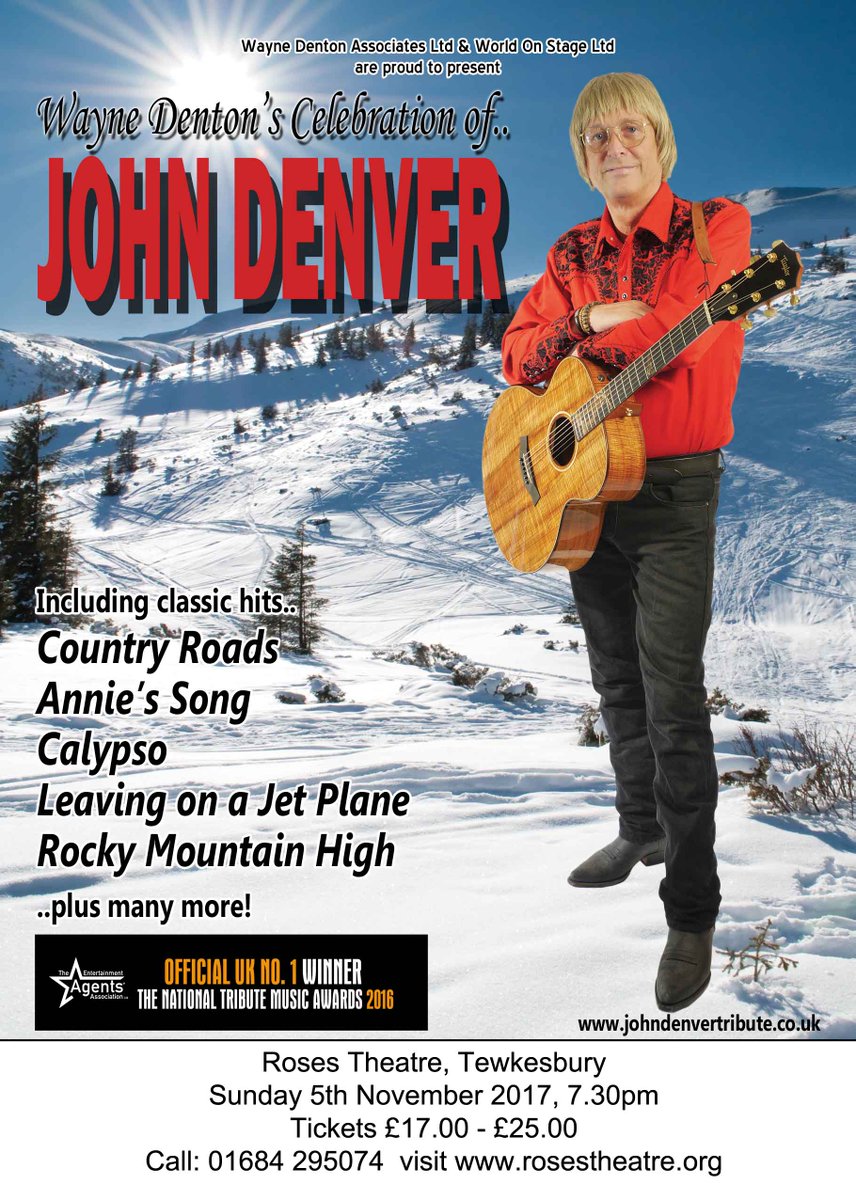 johndenvershow's tweet photo. Looking forward to our return visit on 5th November to the @RosesTheatre  #Tewkesbury. #WDYT #JohnDenver #CountryRoads https://t.co/cQAFbqFe7O