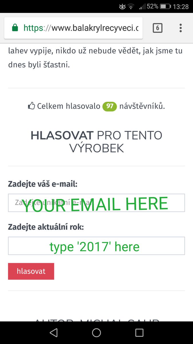 🙏Would you mind voting for my dad's wine table, please? Just click on the link in your email to validate your vote.🙏 balakrylrecyveci.cz/portfolio/cz/s…