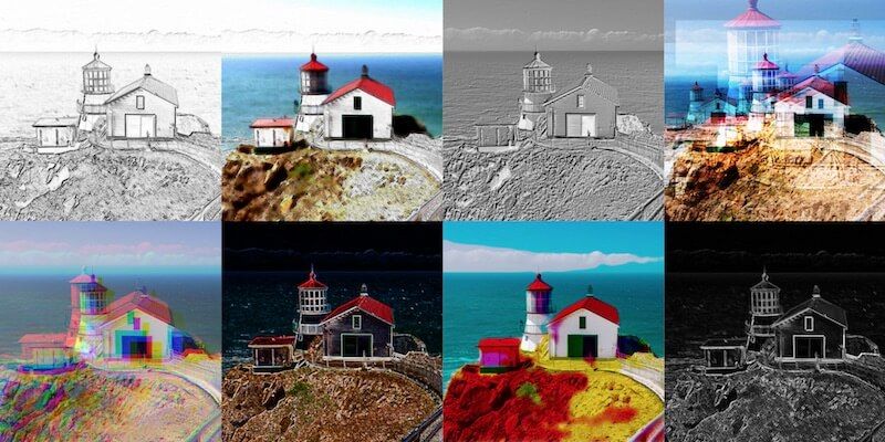 cut2code's tweet image. Another point goes to CSS (via @bennettfeely) buff.ly/2yrpFtX #CSS #imageeffect